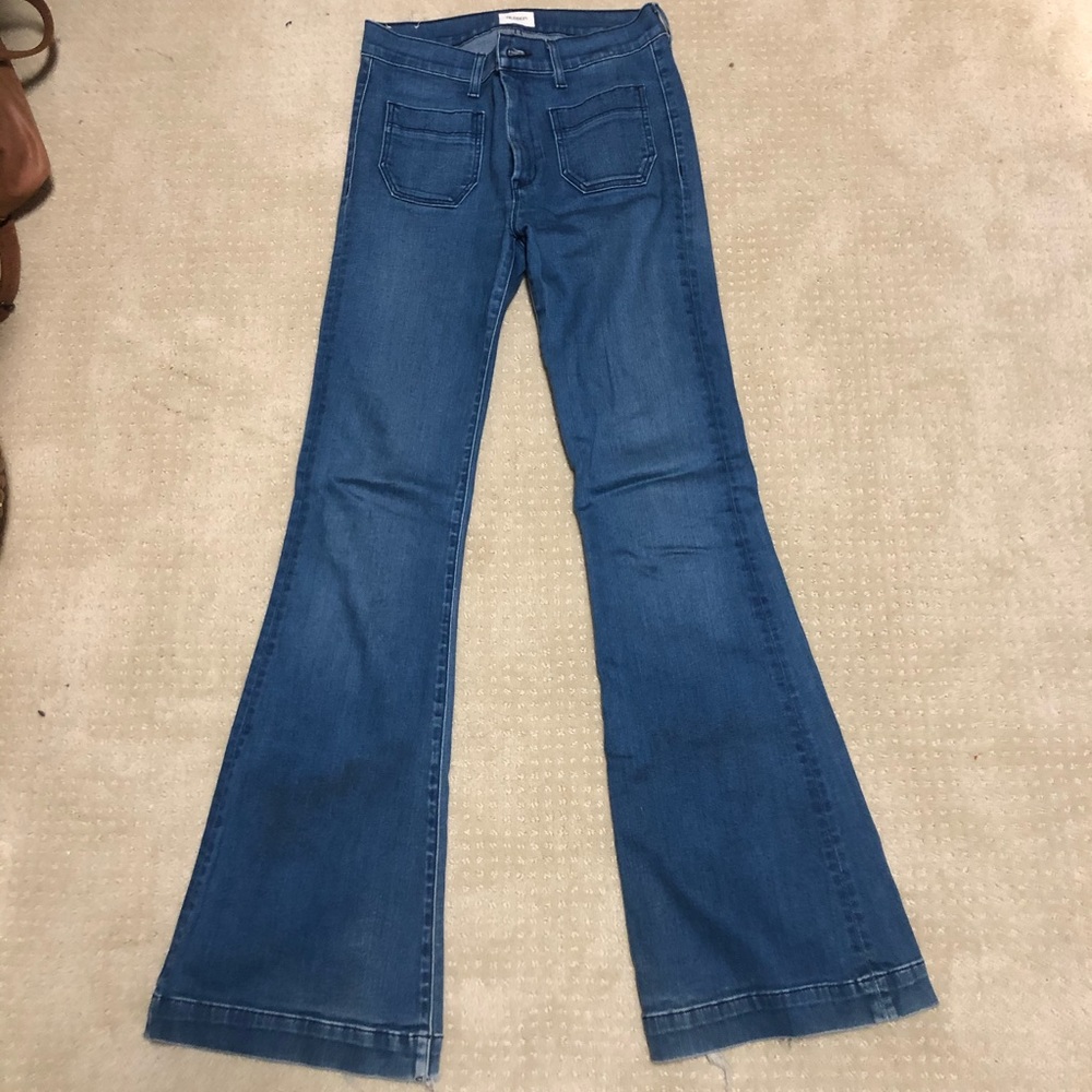 Hudson tight flare jeans